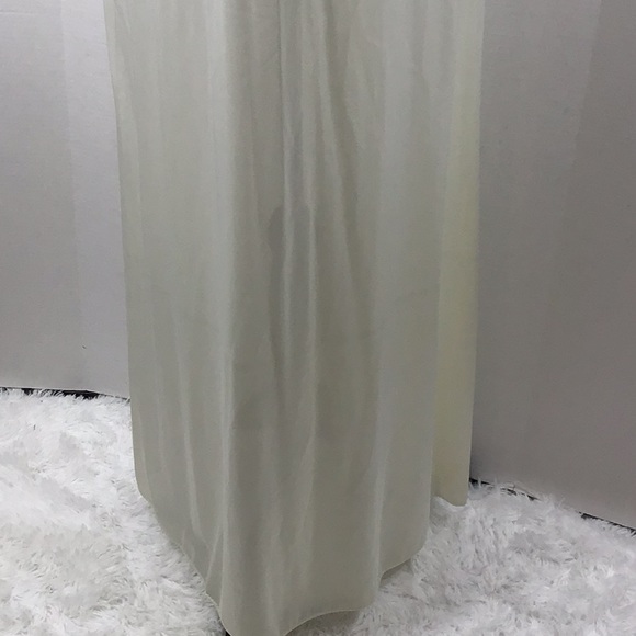 Vintage 2 pc pink rose peignoir maxi gown robe set M NWT - Picture 11 of 15